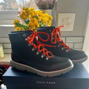 COLE HAAN Zerogrand  Leather Hiker Boots New  6.5